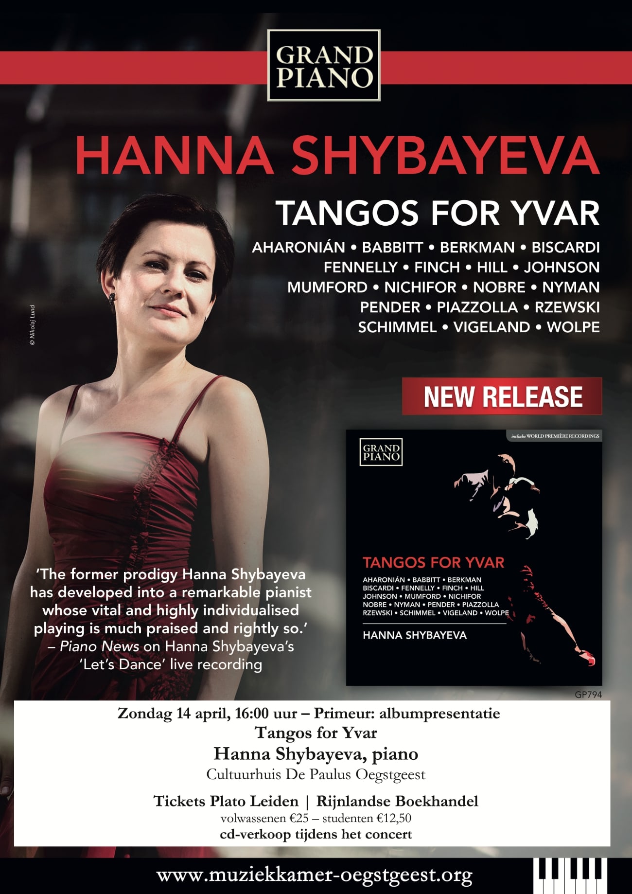 Hanna Shybayeva - Tangos for Yvar